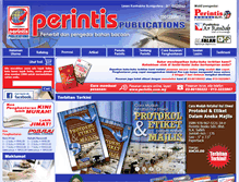 Tablet Screenshot of perintis.com.my